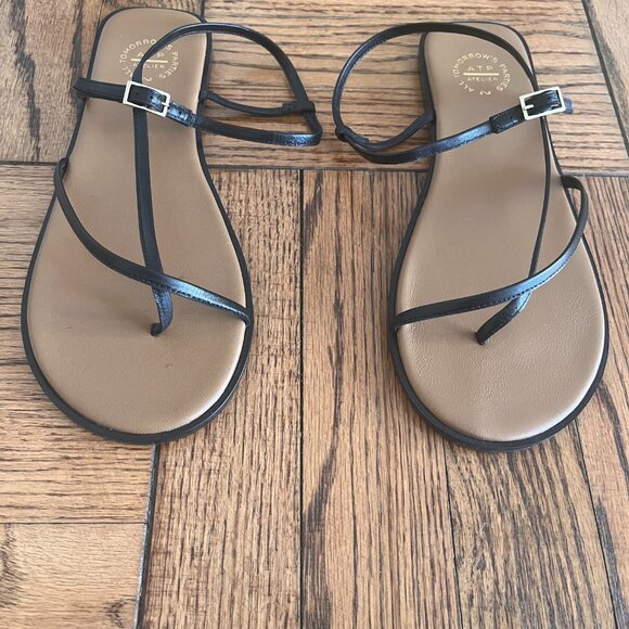 ATP Atelier Black Capri Sandals - Picture 4 of 8